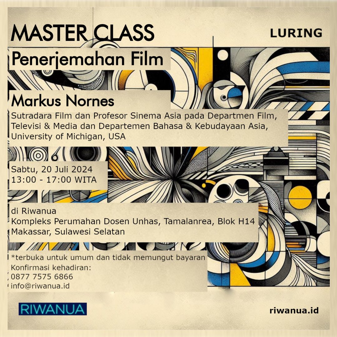 Markus Nornes_Masterclass